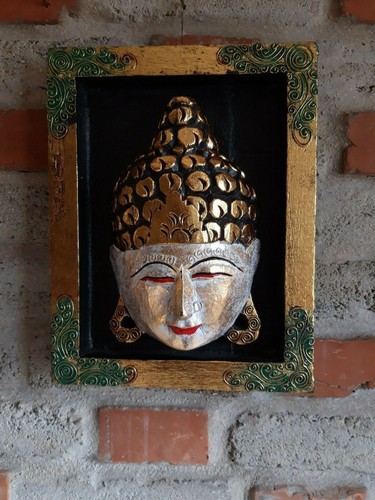 Buddha maske gesicht feng shui - maske,