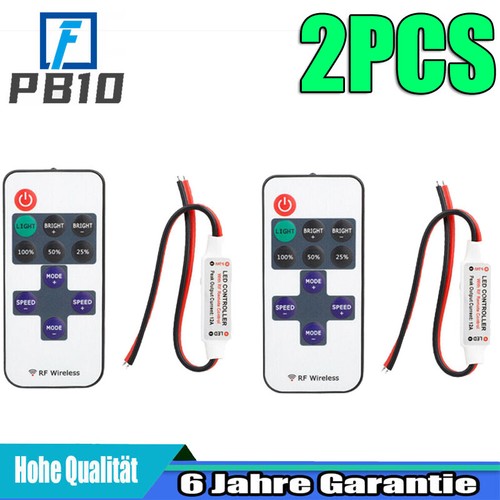 Mini led funk controller - 2x,
