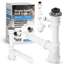 Siphon für Waschbecken 50 mm