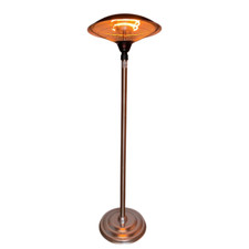 TROTEC IRS 2020 Terrassenheizstrahler Standheizstrahler 2-Stufen Edelstahl 2000W