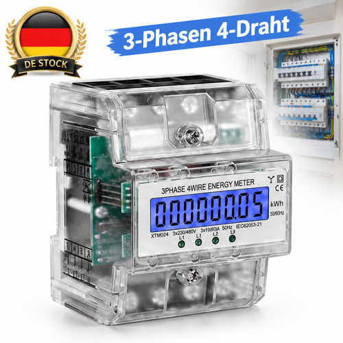 Drehstromzähler mit