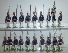 19 Zinnfiguren Heyde 