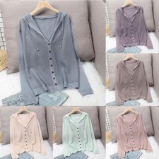 Damen Hohl Sommer-Strickjacke