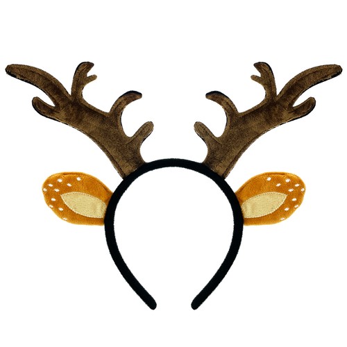 Haarreifen rentier hirsch elch - haarreifen,