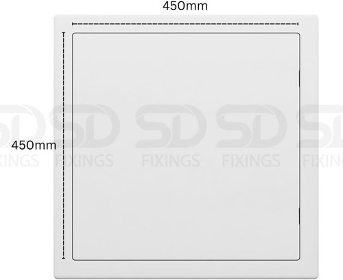 Kunststoff pvc zugangsplatte - kunststoff,