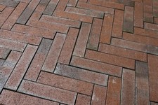 Pflasterklinker Rotblaubunt