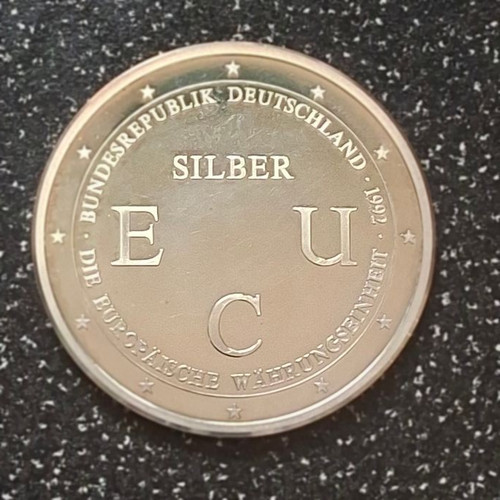 Silberunze ecu 1992 999 1000 - 1,