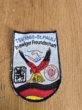 Alter Aufnäher Fanfreundschaft 1860 - St. Pauli