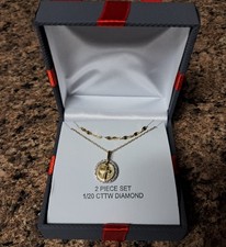 2 Stück Set, 1/20 cttw