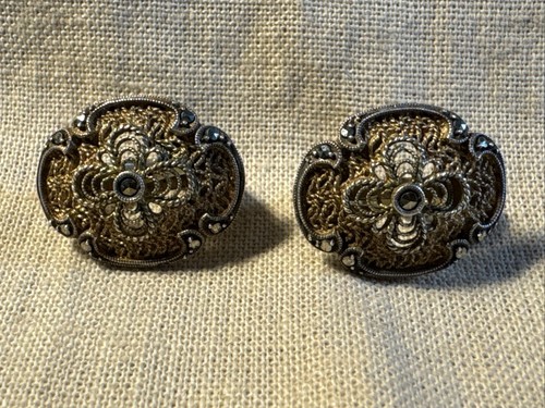 Vintage ohrclips paar 835 - vintage,