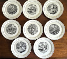 8 alte Teller * V&B Villeroy &