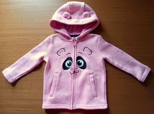 Süße strickjacke mit - süße, kapuze