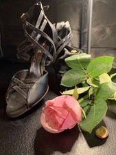 Elegante Italienische Tango Tanzschuhe Gr.38 - Vegan und Neuwertig