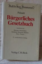 Palandt Bürgerliches Gesetzbuch, BGB, Becksche Kurz Kommentare 52. Auflage (#A2)