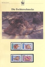 WWF, WNF Kapitel - NEVIS, Fechterschnecke,  1990