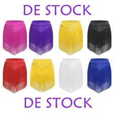 DE Damen Tanzrock Salsa Mit