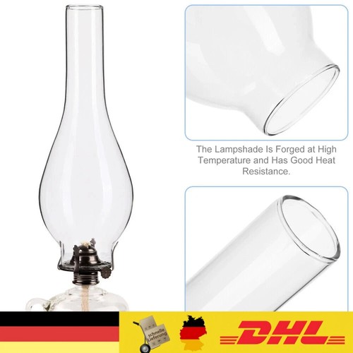 öllampenschirm aus glas - aus,