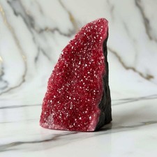 Amethystdruse Rot - Heilstein