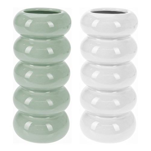 Keramik vase modern klein rund - modern,