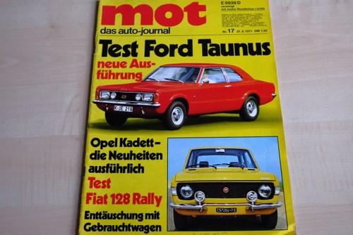 Mot 1971 opel kadett b - mot,