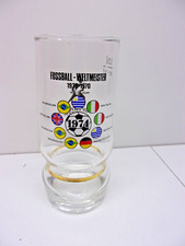 WM 1974 Glas 0,25l Rastal FUSSBALL WELTMEISTER 1974