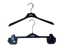 2 Kleiderbügel Boss Damen Anzug Blazer Jacke Hose schwarz