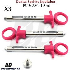 3x Dental Spritze Injektion EU