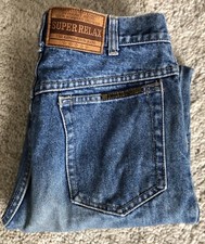 SUPER RELAX Jeans, Größe W28 L32 blau Jeans Vintage