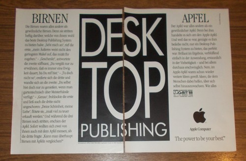 Seltene werbung apple computer - werbung,
