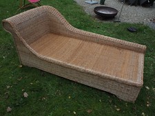 GUNTER LAMBERT Liege Rattan Sofa Recamiere Chaiselongue