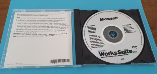Microsoft works suite 2001 - microsoft,
