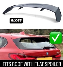 BMW 1ER F40 MP STYLE HECK DACHSPOILER SE SPORTLIPPE FLÜGEL GLANZ SCHWARZ