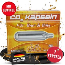 7 x Nemt Gewindekapseln Co2
