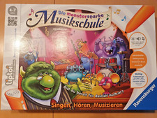 Ravensburger # Tip Toi # Die Monsterstarke Musikschule # wie neu
