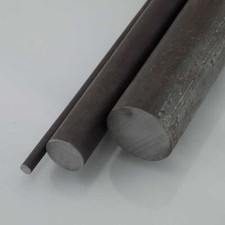 Rundstahl Rundprofil Rundeisen Stahlstange St37 S235 ✂ 500, 1000, 1500, 2000 mm