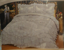 Satin Tagesdecke Set Handmade