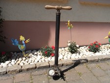 Oldtimer Stand Luftpumpe " Harry Held Ludwigshafen Pkw Motorrad Fahrrad Air Pump