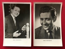 2 x Sänger Foto AK 1956 FRED FROHBERG   ( 93327