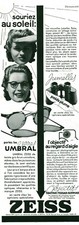 Reklame altes zeiss fernglas - zeiss,
