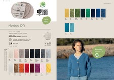 Austermann Merino 120 - 50g - 100% Schurwolle Merinowolle Garn Wolle Stricken