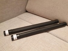 2 Stück 50cm 0,5m lang Ø 35mm Kunststoff Saugrohr für Thomas u. andere Nr 129631