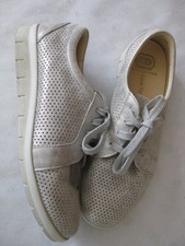 Schuhe leder perforiert - leder,