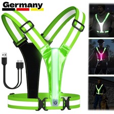 Led warnweste usb - led, fahrrad