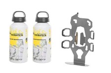 ZEGA Pro2 Zubehörhalterset Flaschenhalter zweifach mit 2x Touratech Aluminium