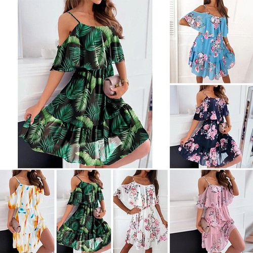 Damen sommerkleid blumen - damen,