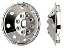 2 x Radzierblenden 15" Zoll chrom passend für Fiat Ducato Radkappen Radblenden