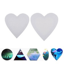 Herz Blanko Display Staffelei