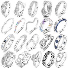 Funkelnder 925 Sterling Silber