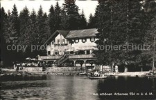 Arbersee Seehaus Ruderboote