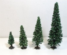 Spur H0 Jordan Modellbau  [50K] 50 Tannen beflockt, sortiert 4-12cm mit Fuß - NE